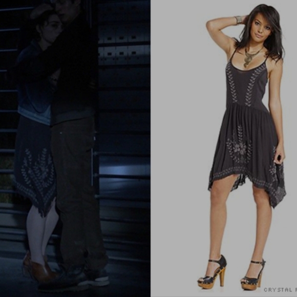 Free People Dresses & Skirts - Free People Meadows of Medallion Dress in Black